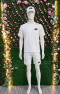 Set Hombre Blanco - Camiseta + Short + Gorra