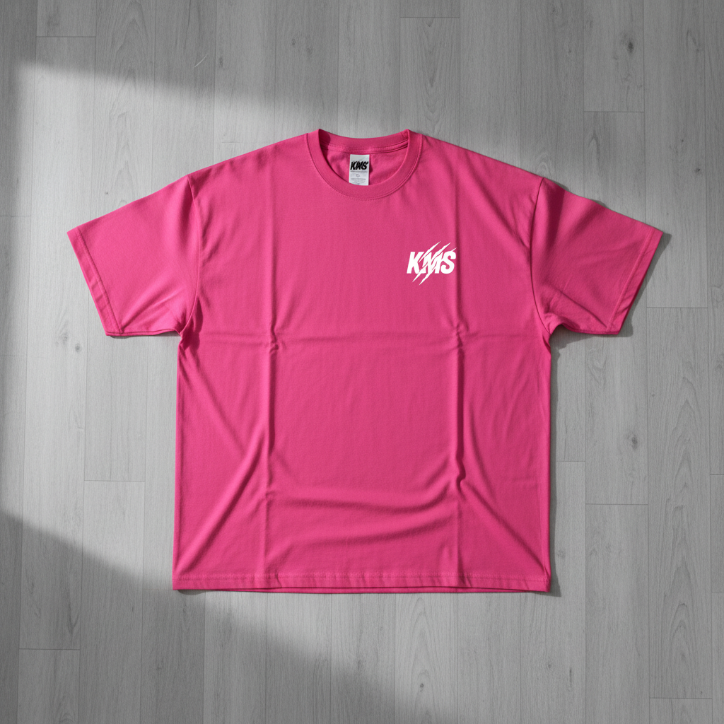 Camiseta Rosa KMS
