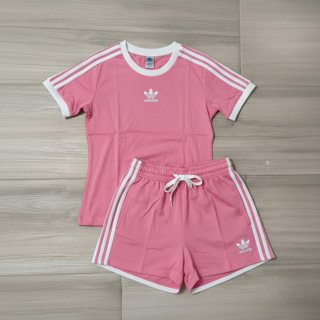 Conjunto Deportivo Mujer Rosa