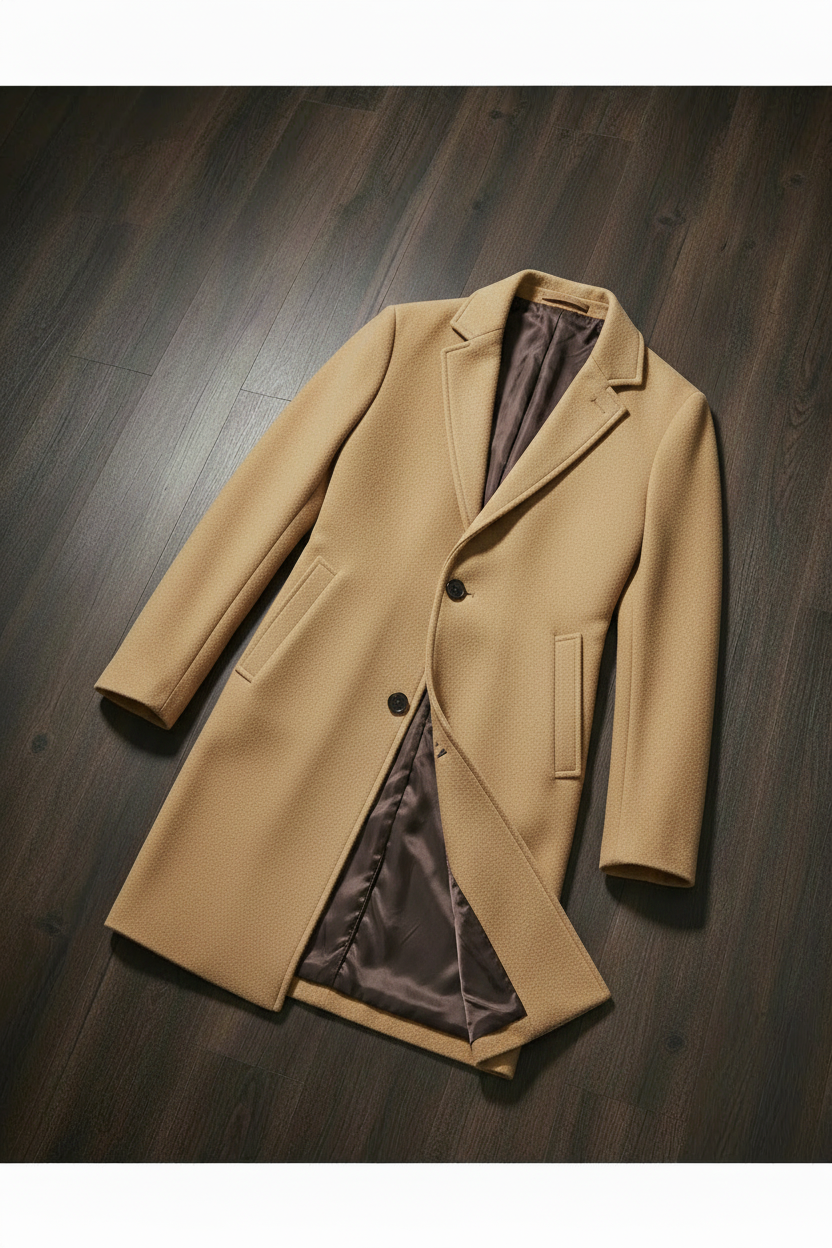 Abrigo Oversize Premium - Beige/Crema
