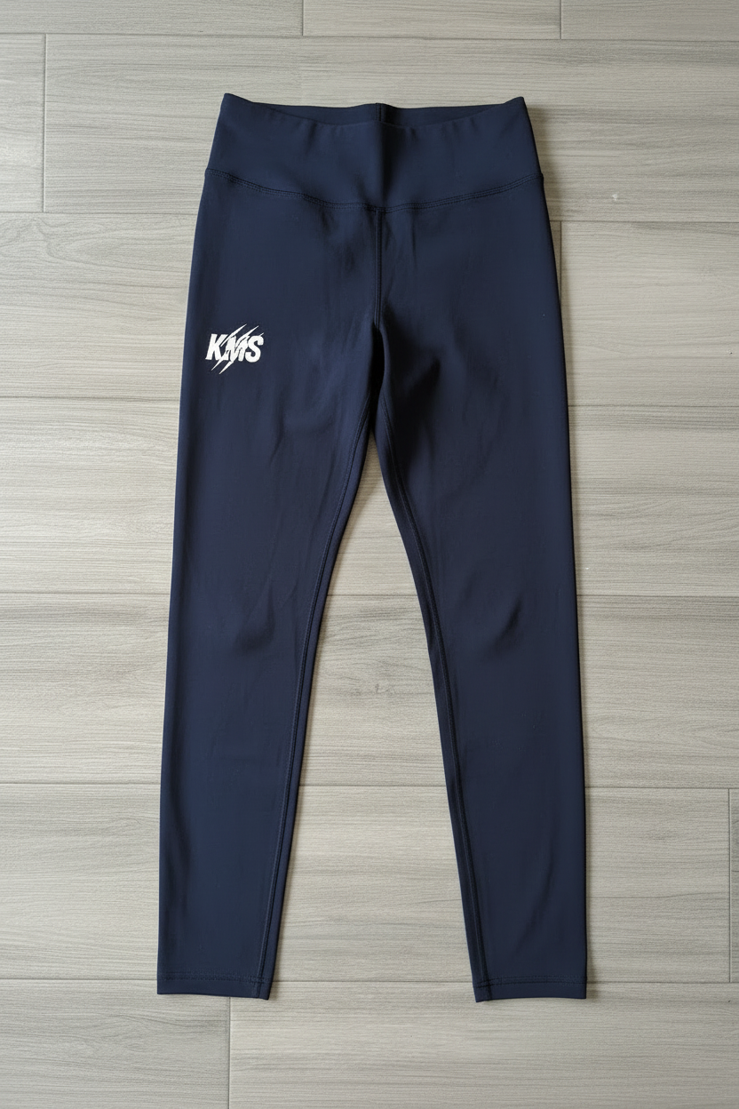 Licra Gym KMS color azul