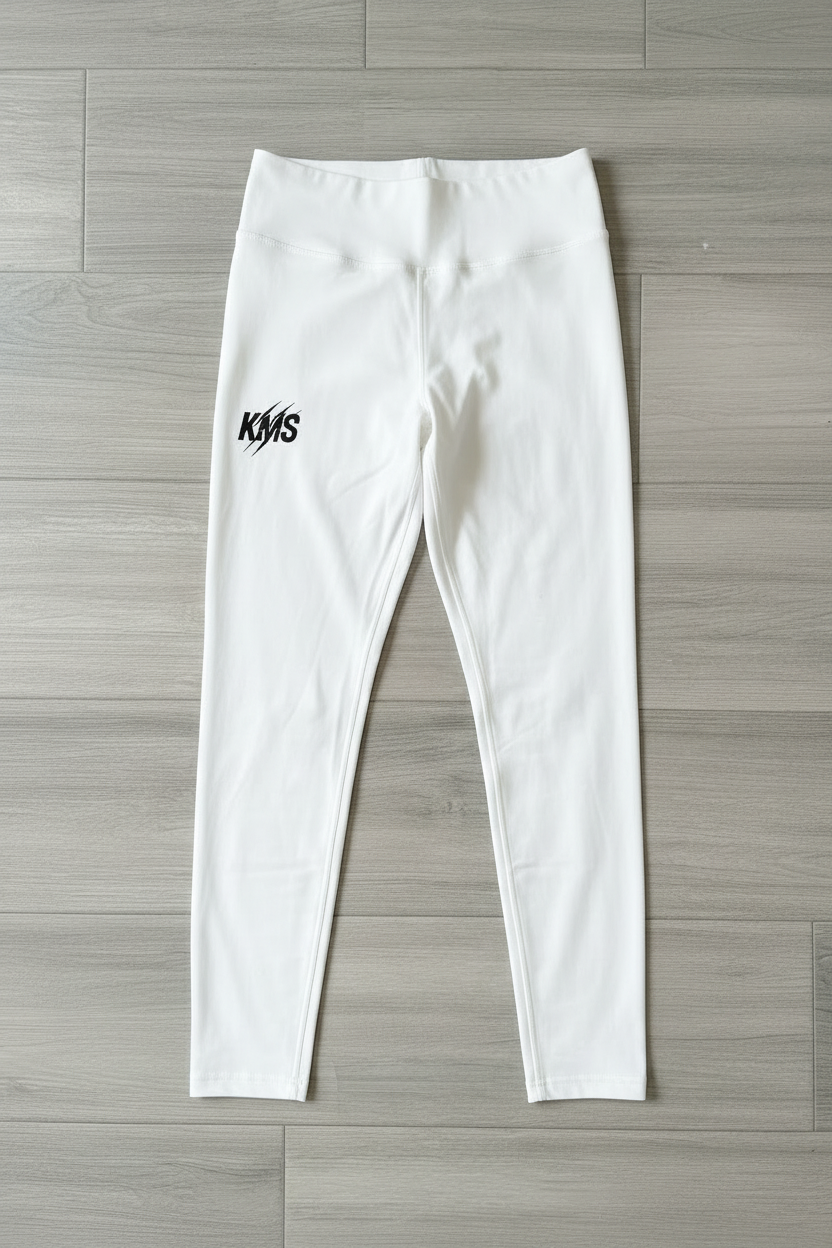 Licra Gym KMS color blanco