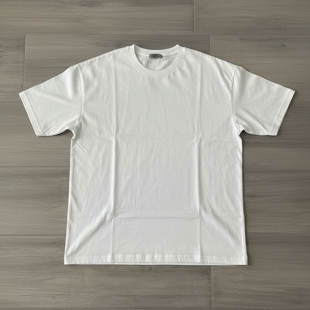 Camiseta Oversize Básica Blanco
