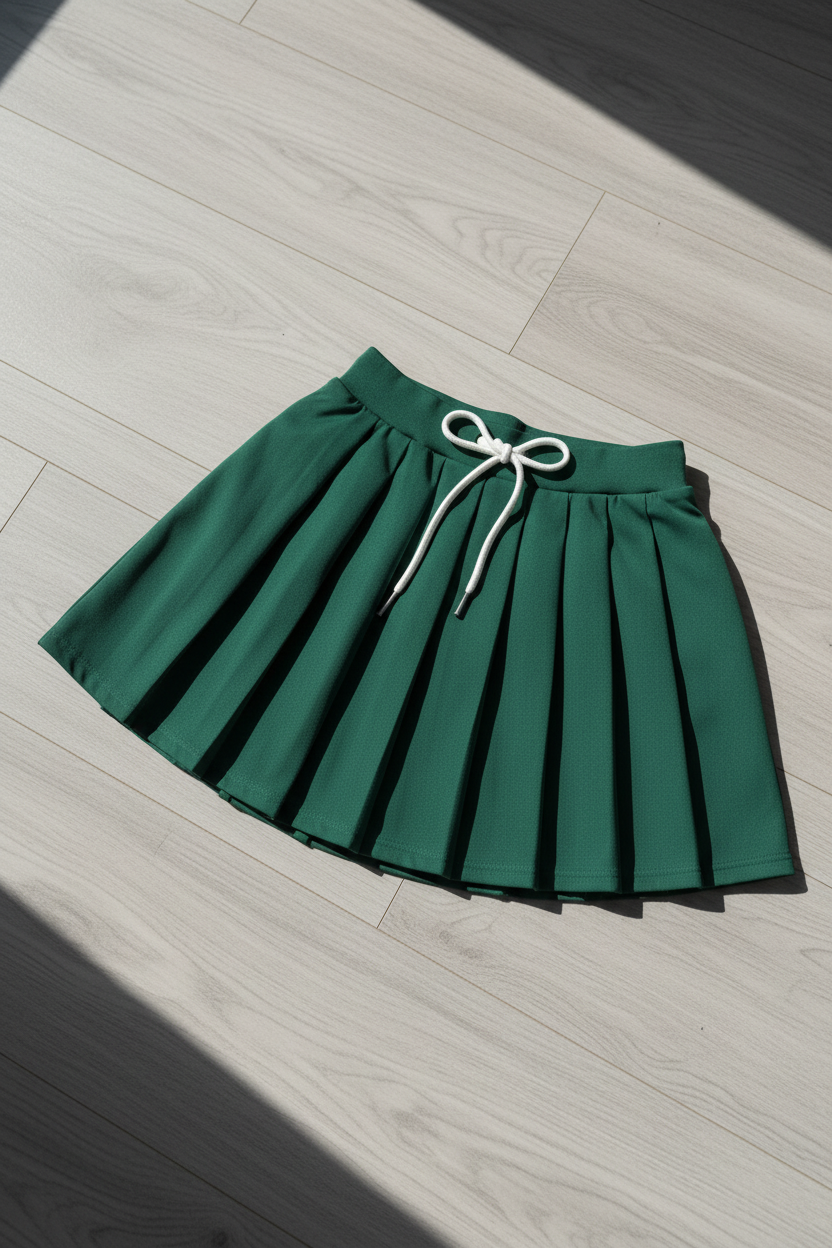 Falda Plisada KMS - Verde Bosque