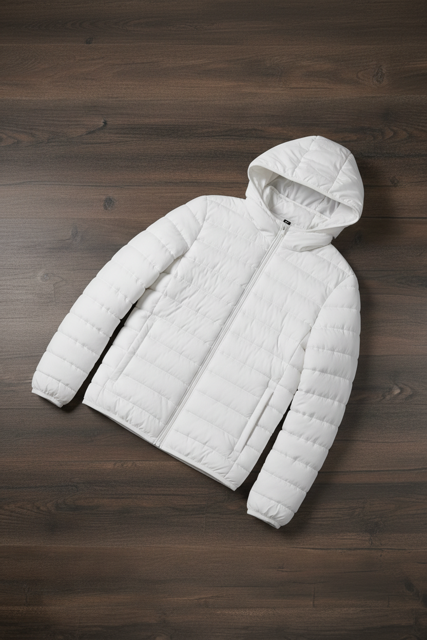Chaqueta Puffer Blanco