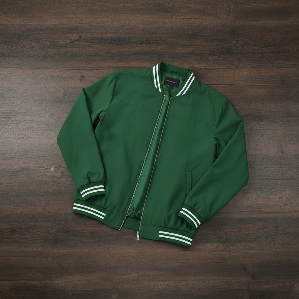 Bomber Jacket Premium - Verde Bosque