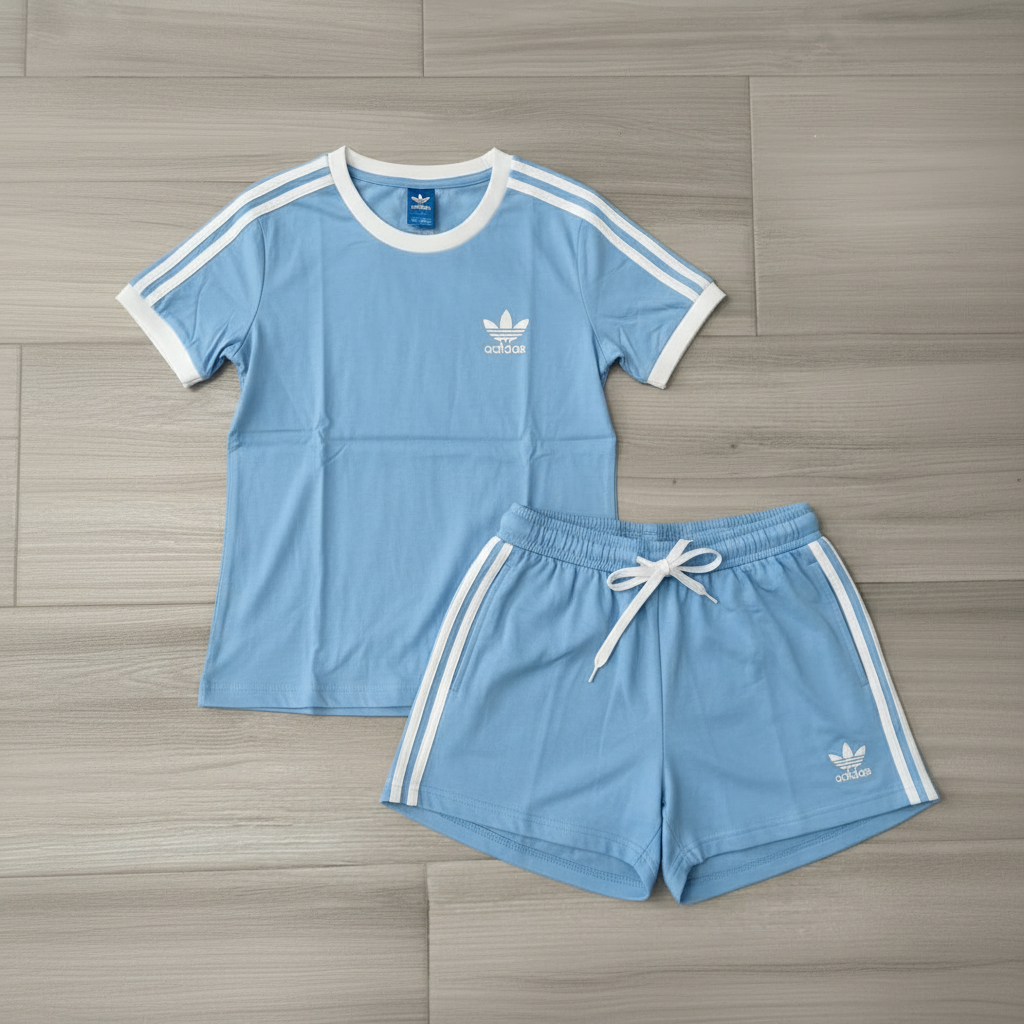 Conjunto Deportivo Mujer Celeste