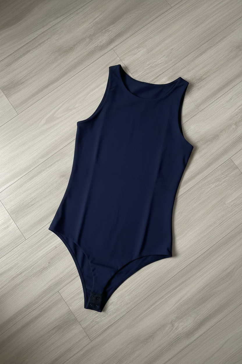 Bodysuit Seamless Premium - Azul Marino