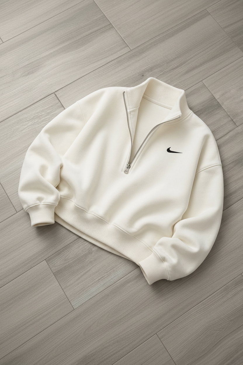 Sudadera blanca - diagonal