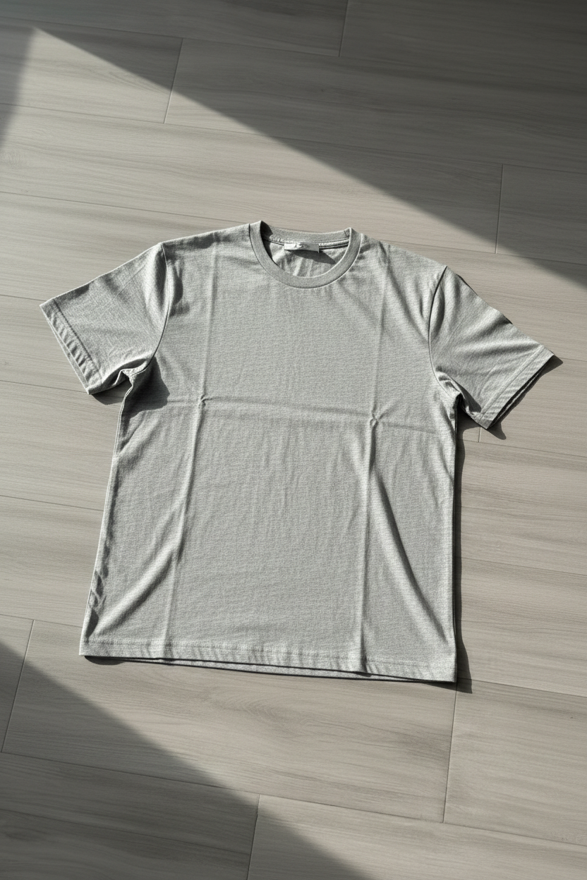Camiseta Premium Essential - Gris