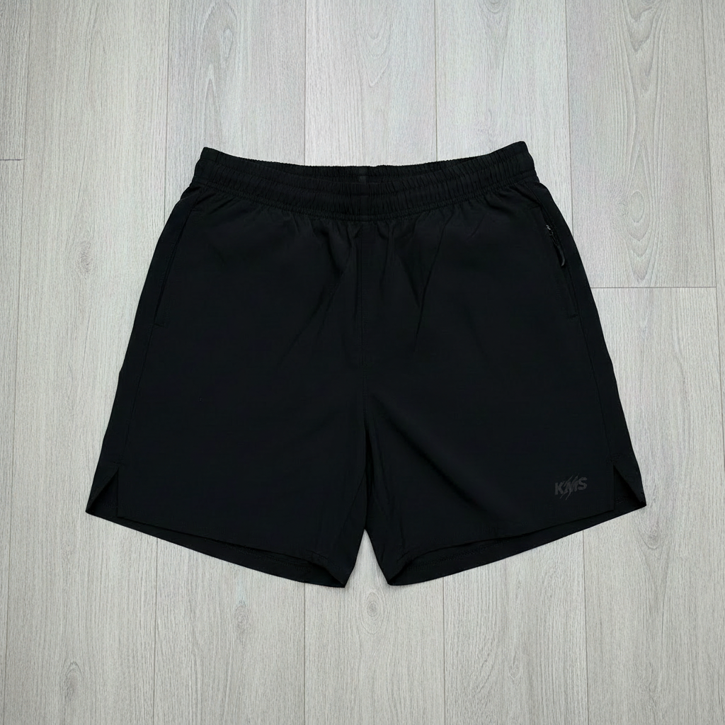 Short Gym KMS color negro
