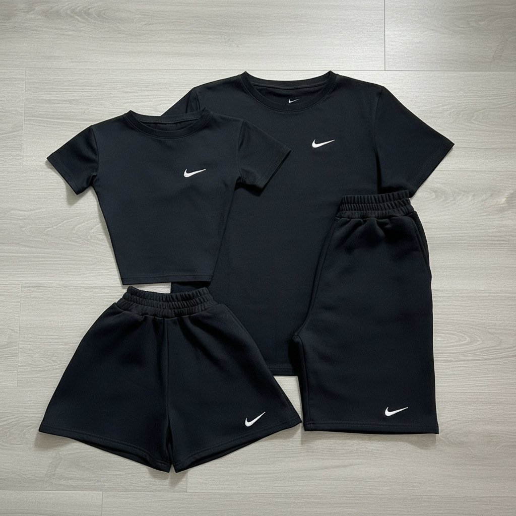 Conjunto deportivo mujer negro