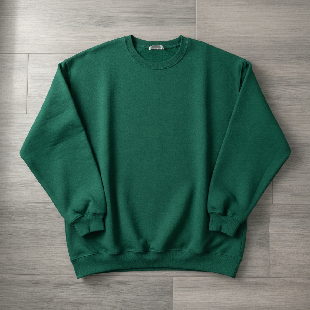 Crewneck Oversize Verde Bosque