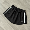Falda Short Negra - Rayas Blancas