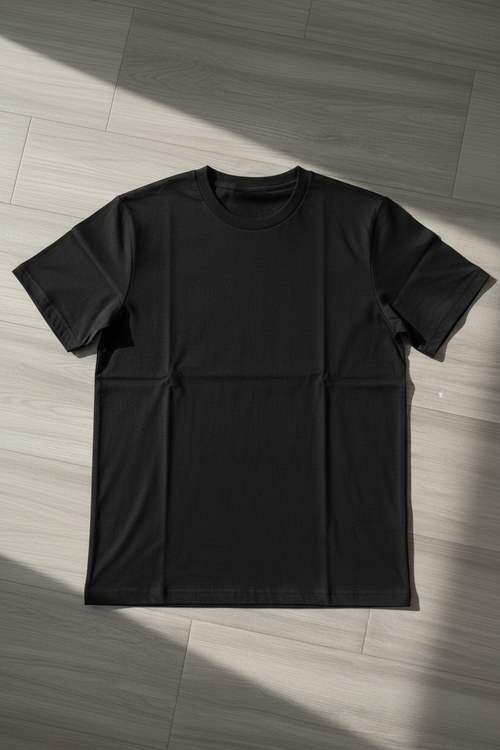 Camiseta Premium Essential - Negro