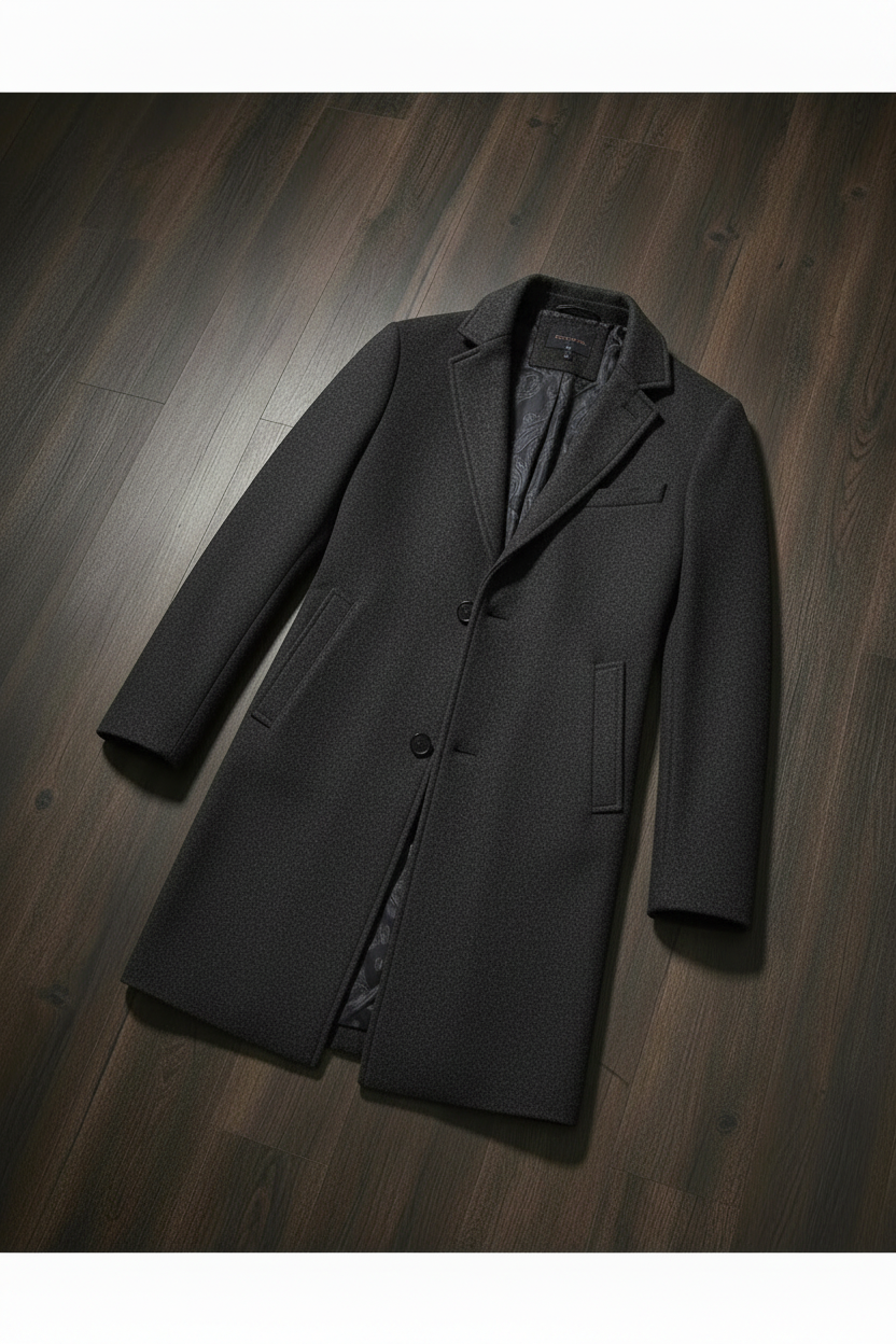 Abrigo Oversize Premium - Gris