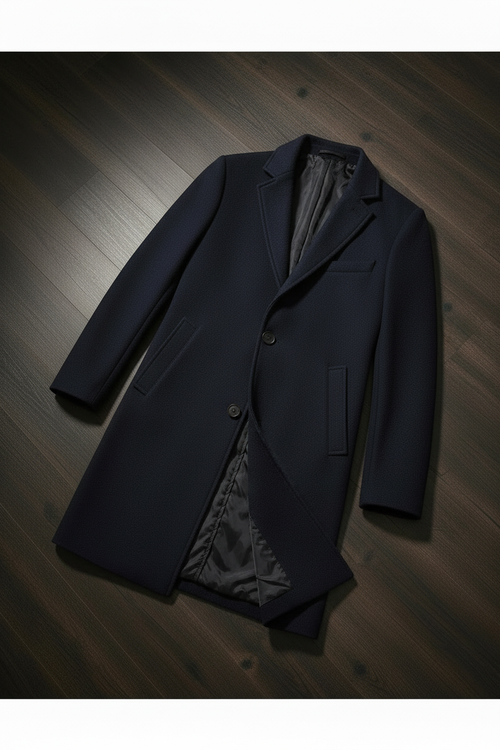 Abrigo Oversize Premium - Azul Marino
