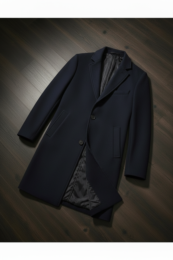 Abrigo Oversize Premium - Azul Marino