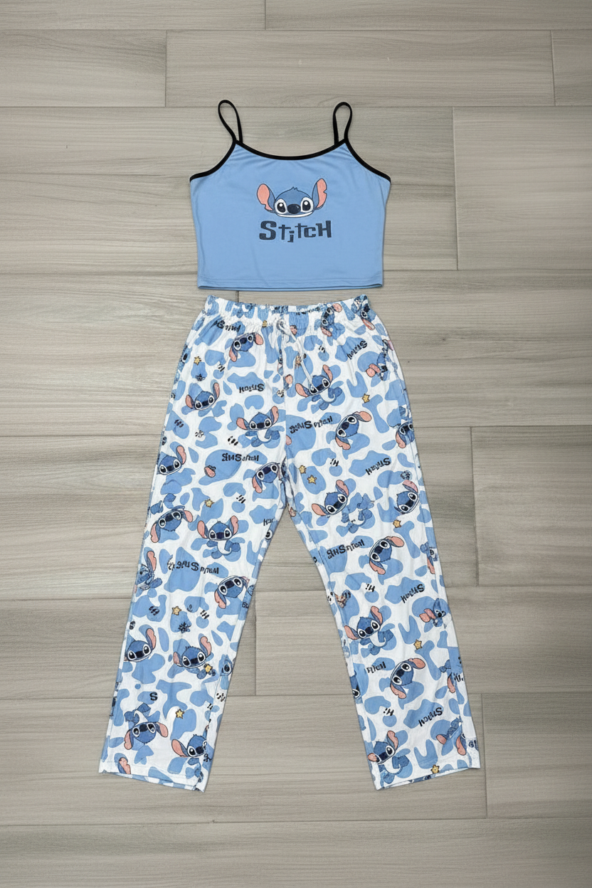 Pijama Stitch Dividi + Pantalón