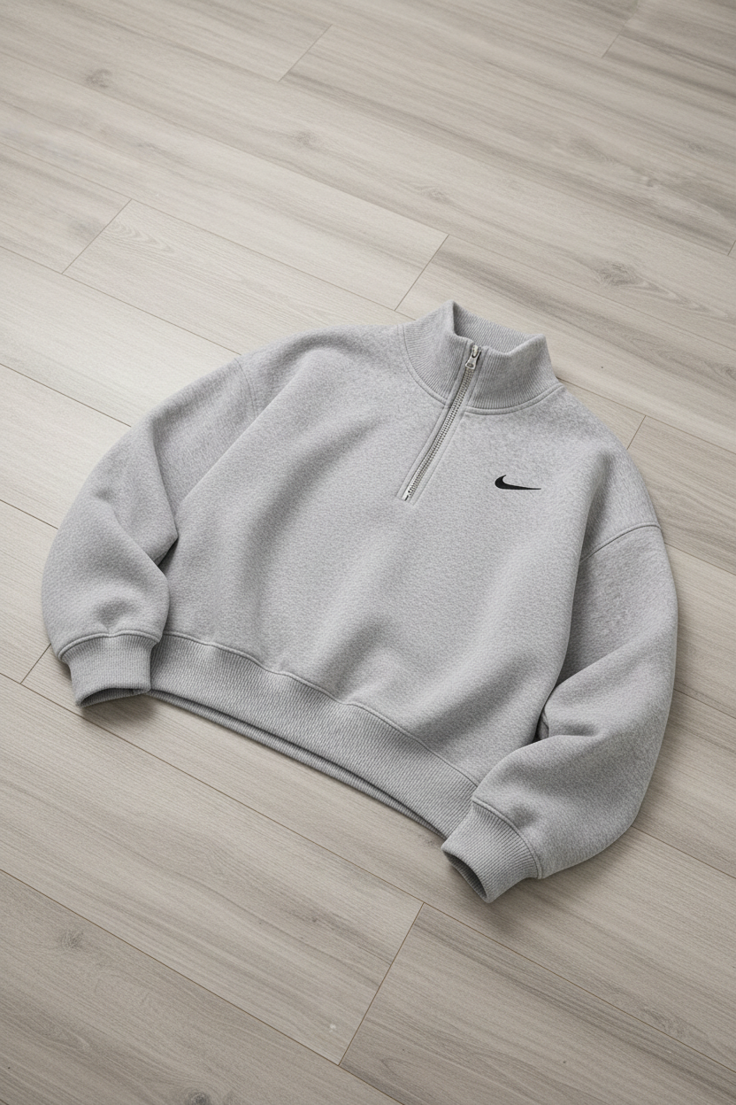 Sudadera gris plomo - 3/4
