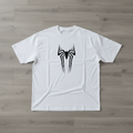 Camiseta Spider Logo Oversize Blanco