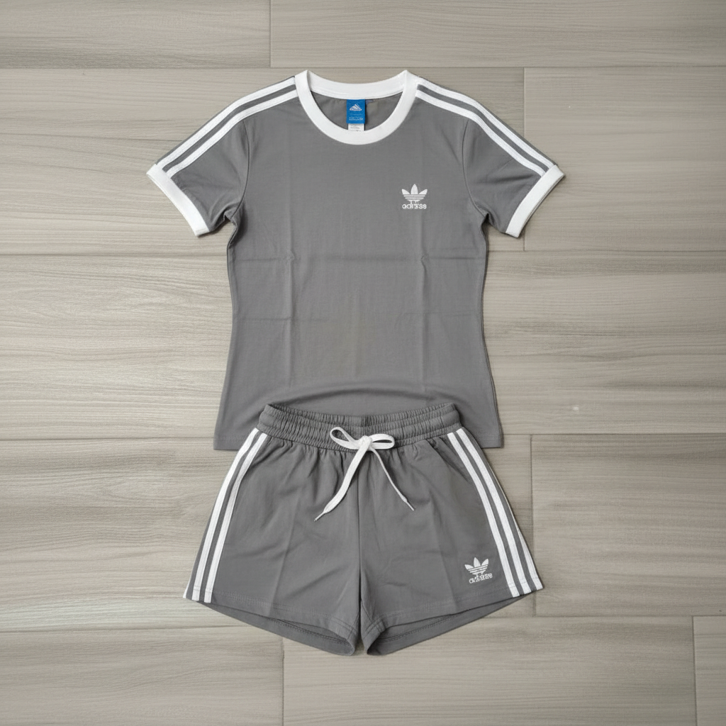 Conjunto Deportivo Mujer Gris