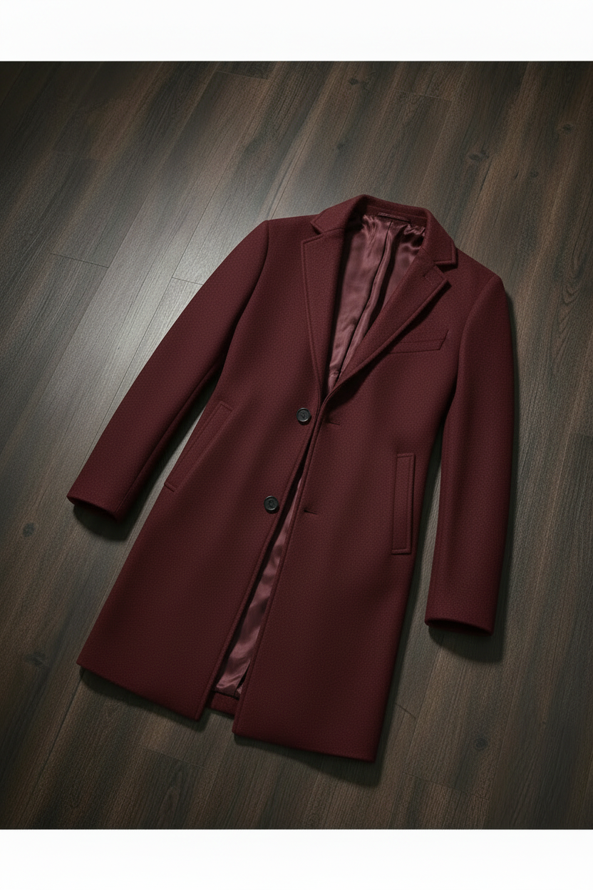 Abrigo Oversize Premium - Vino