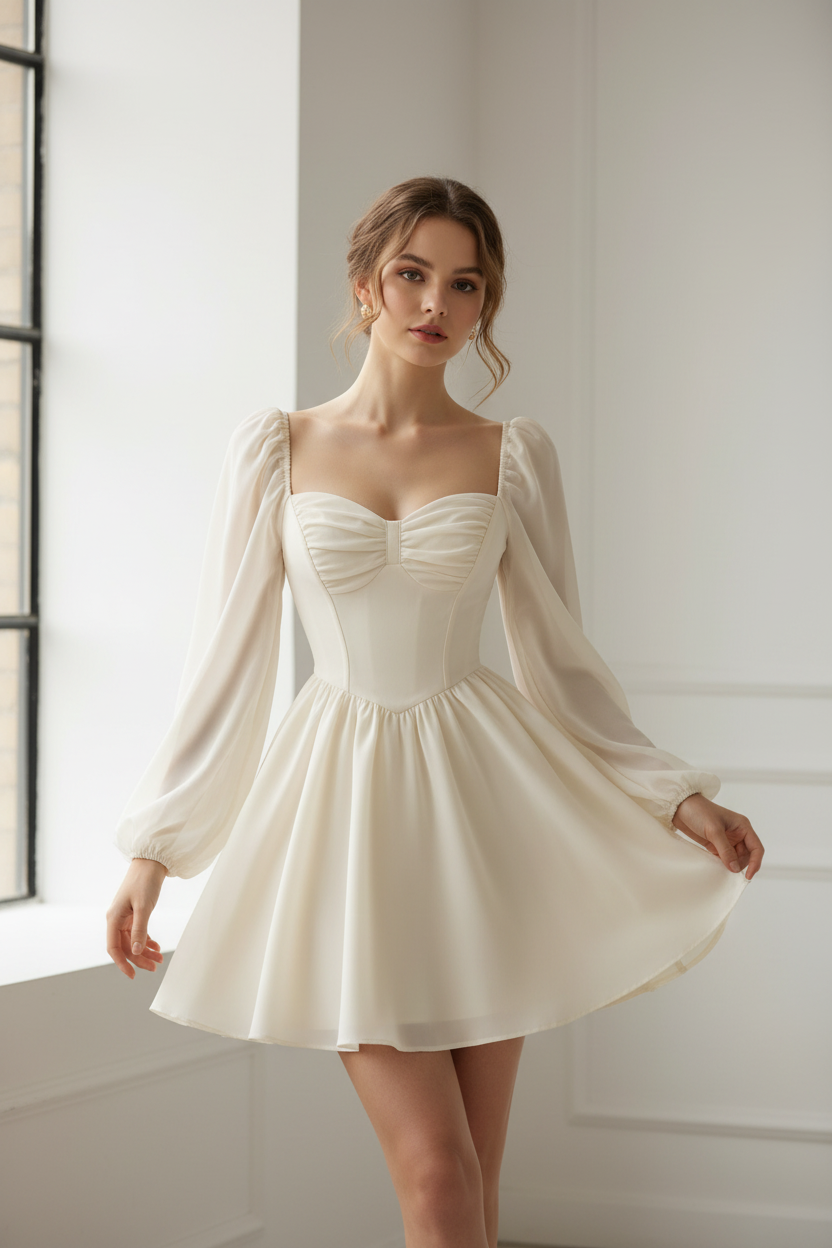 Vestido con modelo